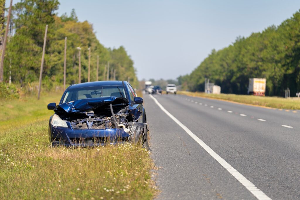 Motor vehicle crash