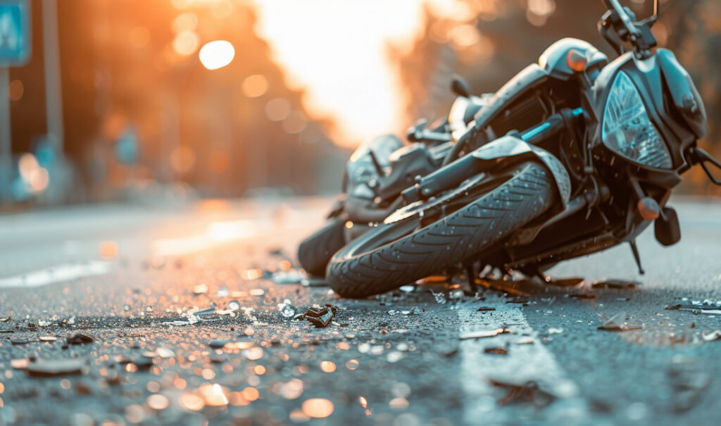 Motorcycle accident in Athens, GA.